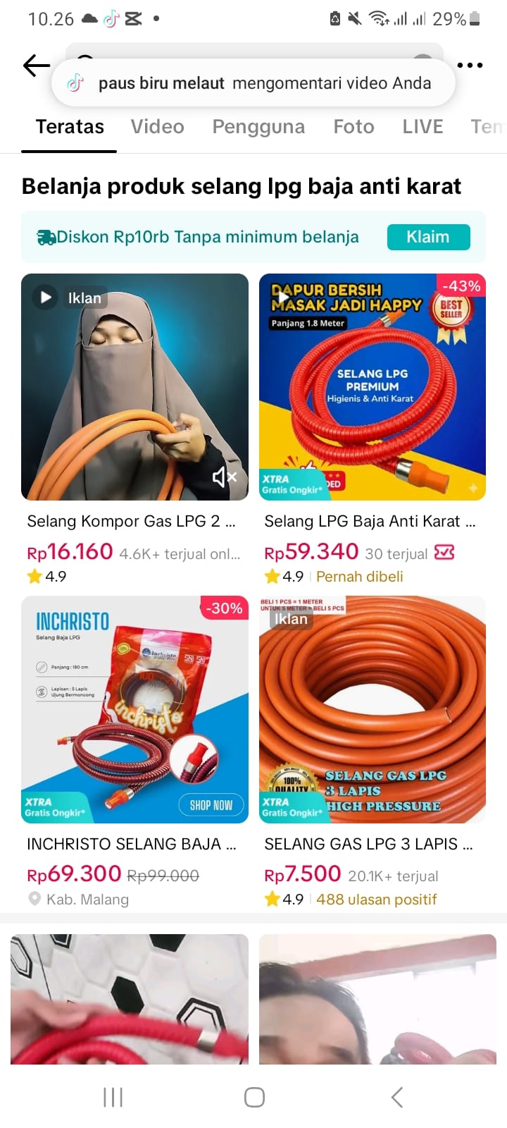 Bukti Video Rangking #1 di Pencarian TikTok