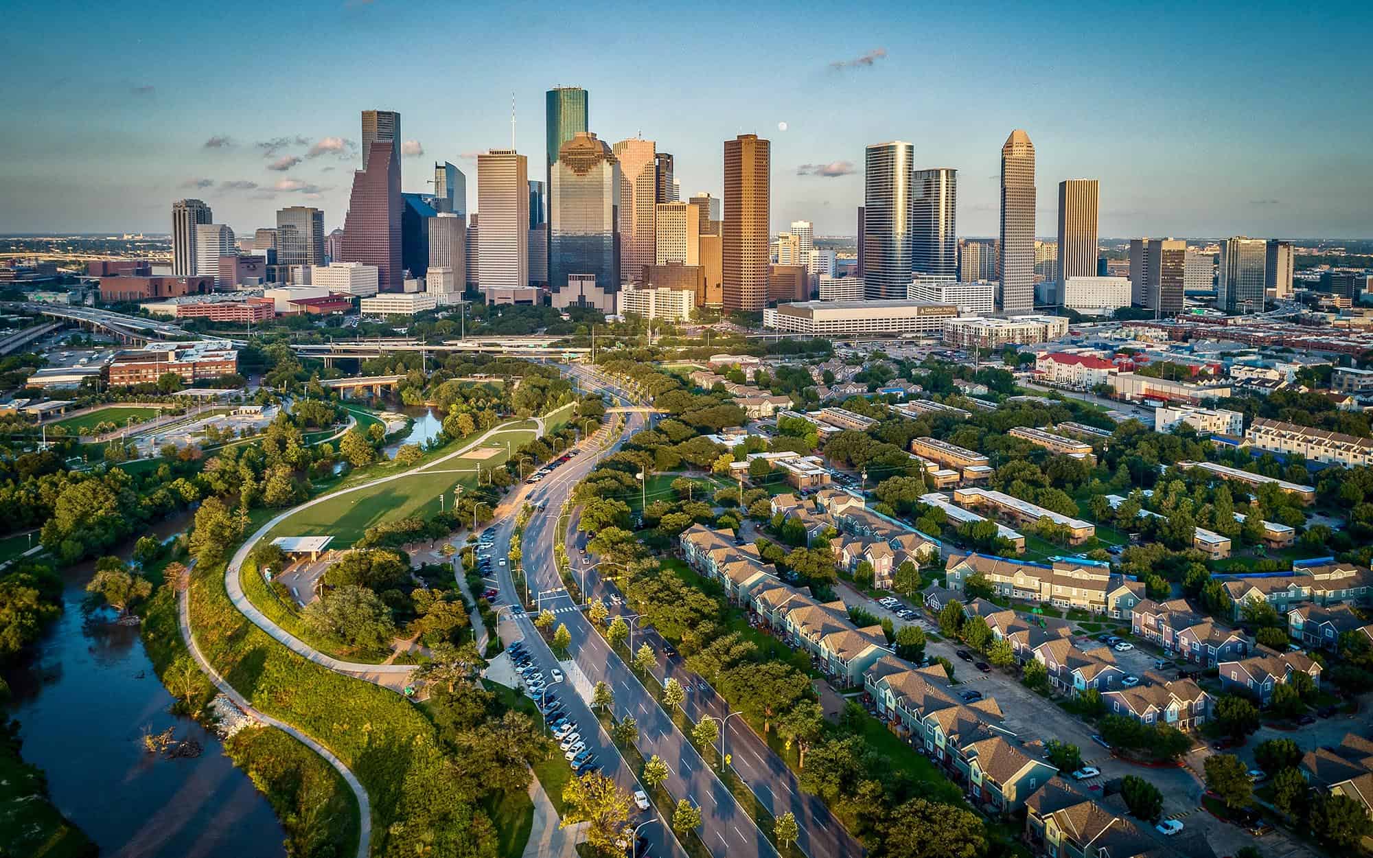 Houston temperature trends