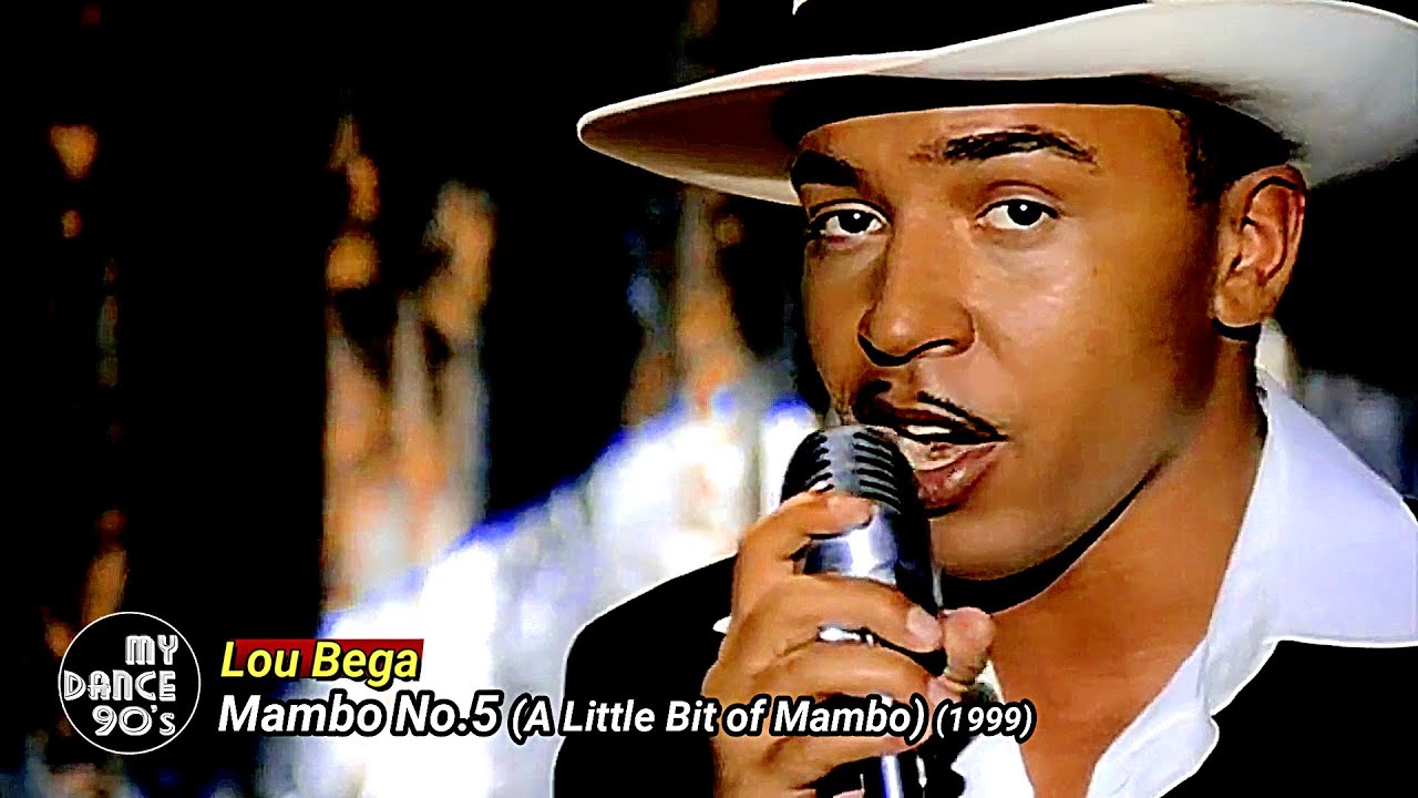 Lou Bega performing "Mambo Number 5" in the late 90s