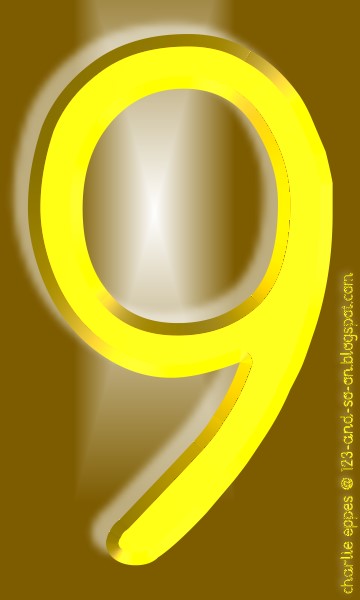 Number 9 360x600 Pixels 2